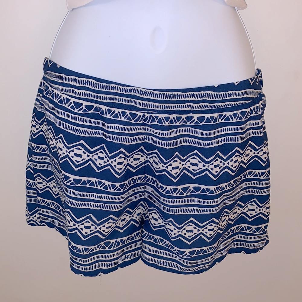 Marshall’s Blue Printed Pull On Shorts
